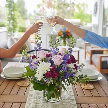 Violet Frost Bouquet –  Greenwich Blooms Florist Inc, Greenwich CT