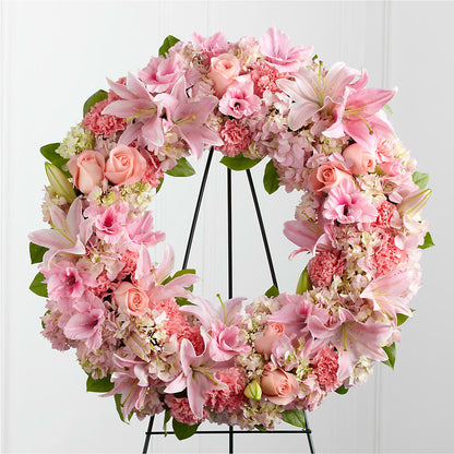 Loving Remembrance Wreath –  Greenwich Blooms Florist Inc, Greenwich CT