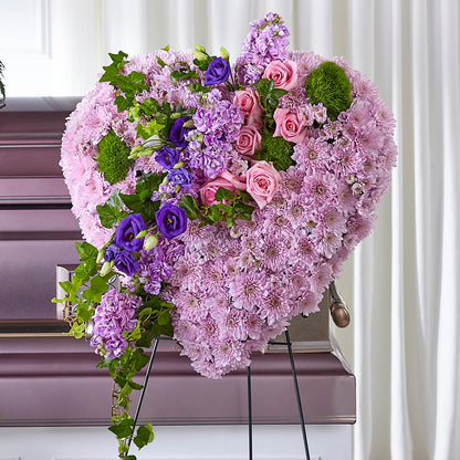 Treasured Love Standing Heart –  Greenwich Blooms Florist Inc, Greenwich CT