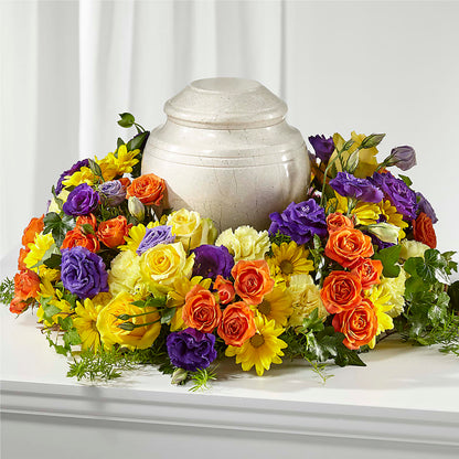 Blossoms of Remembrance Cremation Adornment –  Greenwich Blooms Florist Inc, Greenwich CT