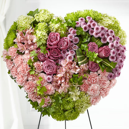 Heartwarming Standing Heart –  Greenwich Blooms Florist Inc, Greenwich CT