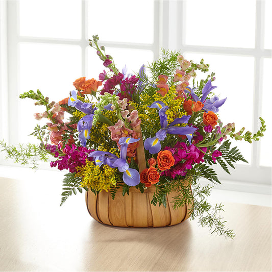 Garden of Life Basket –  Greenwich Blooms Florist Inc, Greenwich CT