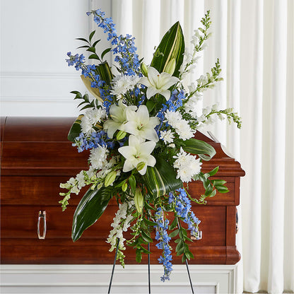 Eternal Impressions Standing Spray –  Greenwich Blooms Florist Inc, Greenwich CT