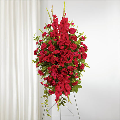 From the Heart Standing Spray –  Greenwich Blooms Florist Inc, Greenwich CT