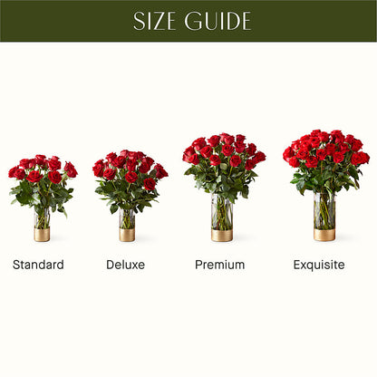 Classic Love Red Rose Bouquet –  Greenwich Blooms Florist Inc, Greenwich CT
