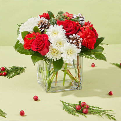 Snow Angel Bouquet –  Greenwich Blooms Florist Inc, Greenwich CT