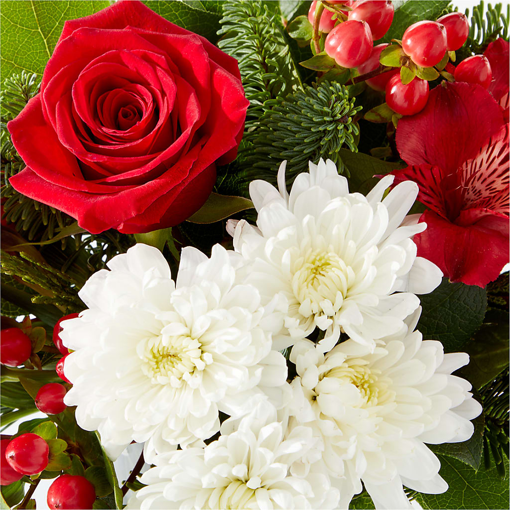 Letters to Santa Bouquet –  Greenwich Blooms Florist Inc, Greenwich CT
