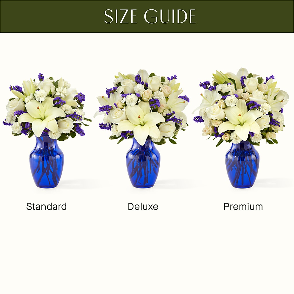 Sapphire Rush Bouquet –  Greenwich Blooms Florist Inc, Greenwich CT