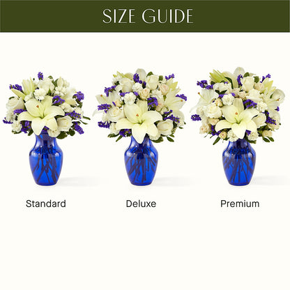 Sapphire Rush Bouquet –  Greenwich Blooms Florist Inc, Greenwich CT