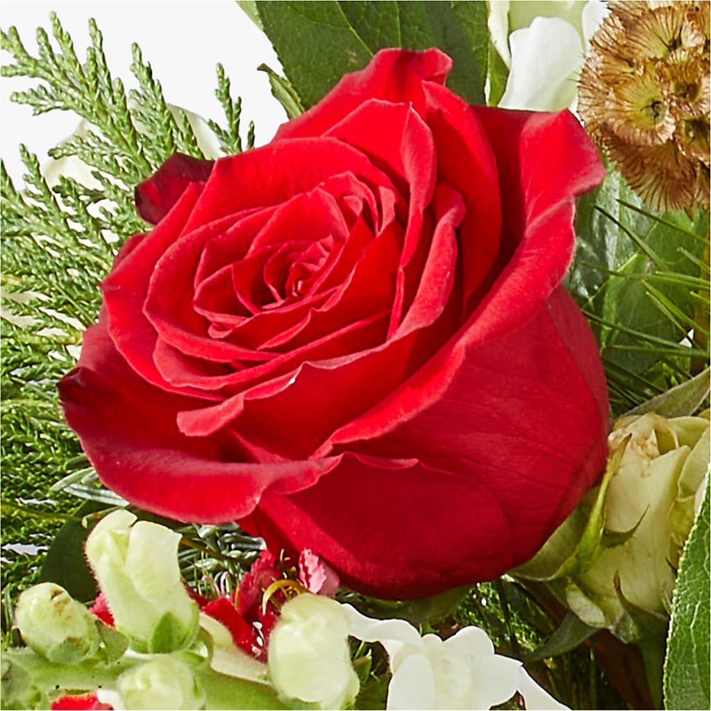 Deck the Halls Bouquet –  Greenwich Blooms Florist Inc, Greenwich CT