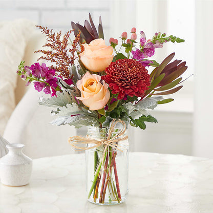Moody Hues Bouquet –  Greenwich Blooms Florist Inc, Greenwich CT