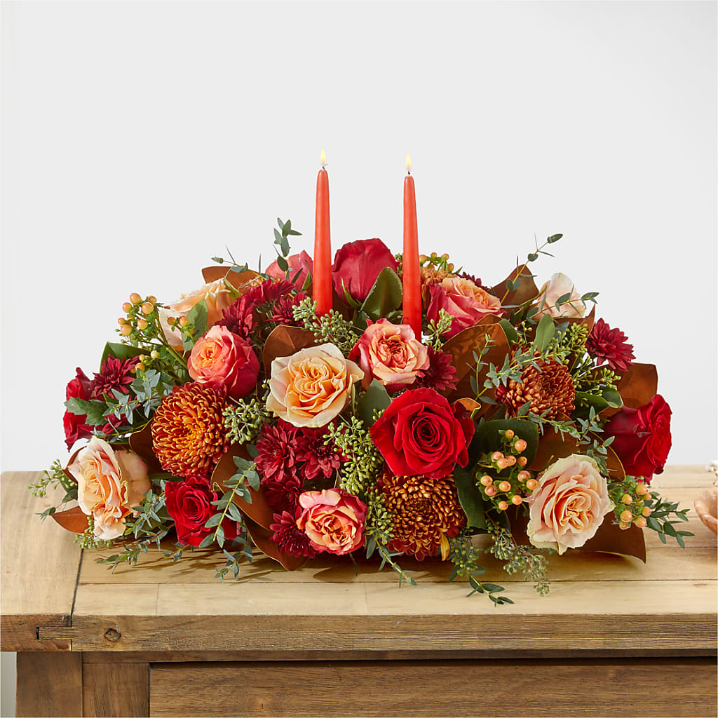 Gather Near Centerpiece –  Greenwich Blooms Florist Inc, Greenwich CT