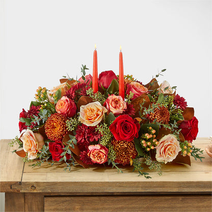Gather Near Centerpiece –  Greenwich Blooms Florist Inc, Greenwich CT