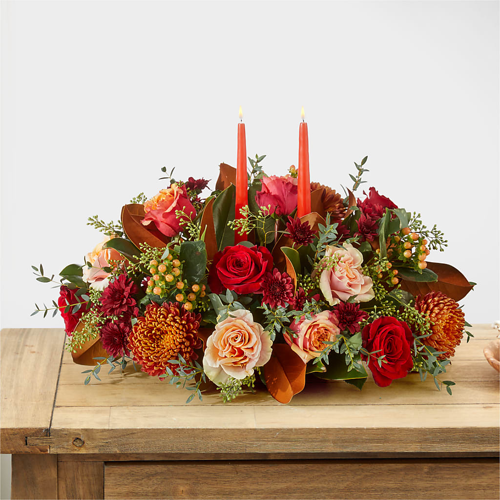 Gather Near Centerpiece –  Greenwich Blooms Florist Inc, Greenwich CT