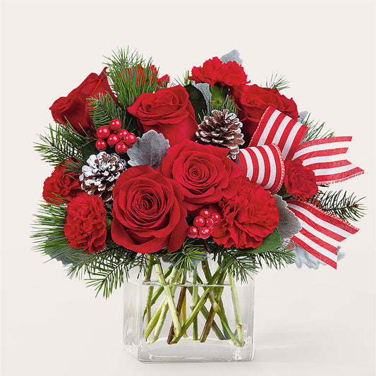 Baking Spirits Bright Bouquet –  Greenwich Blooms Florist Inc, Greenwich CT