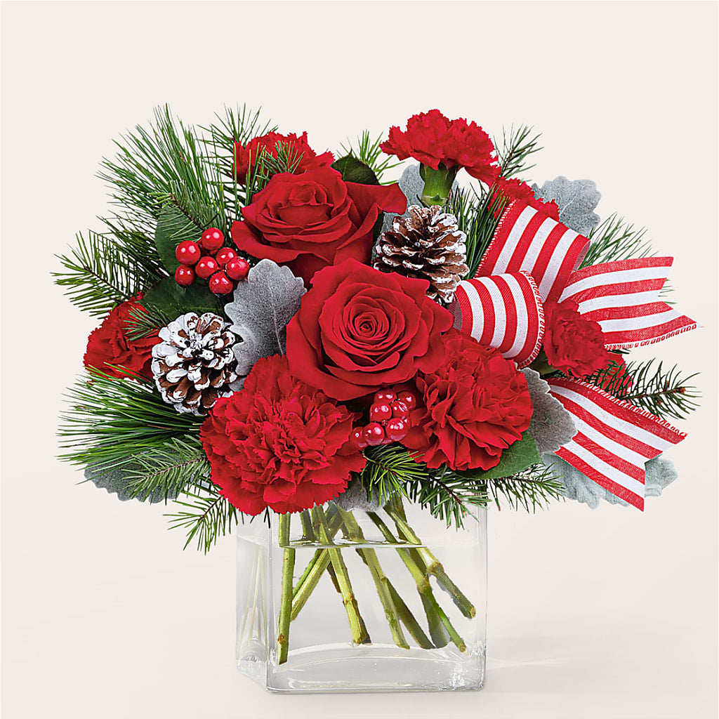 Baking Spirits Bright Bouquet –  Greenwich Blooms Florist Inc, Greenwich CT