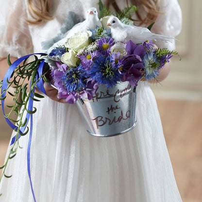 Enchantment Flower Girl Arrangement –  Greenwich Blooms Florist Inc, Greenwich CT