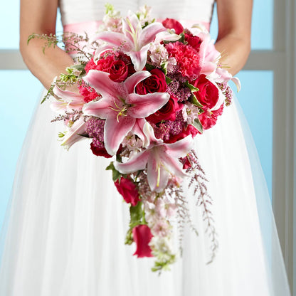 Lily & Rose Bouquet –  Greenwich Blooms Florist Inc, Greenwich CT