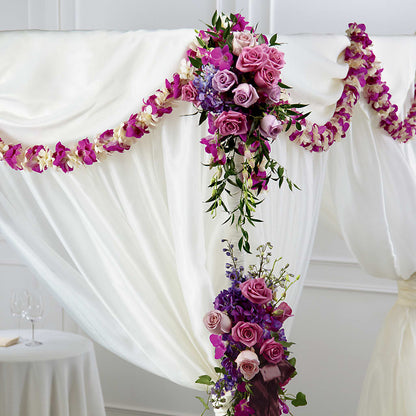 Color & Light Chuppah Decor –  Greenwich Blooms Florist Inc, Greenwich CT
