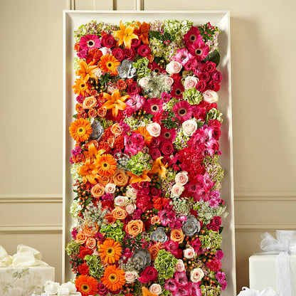 Fresh Picked Floral Wall –  Greenwich Blooms Florist Inc, Greenwich CT