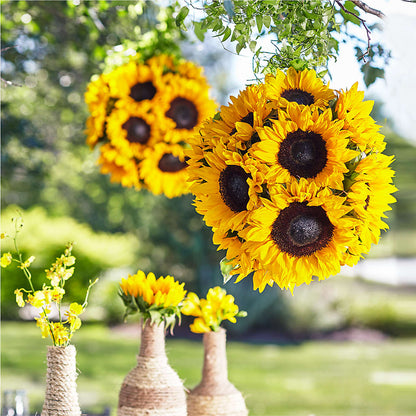 Sublime Garden Hanging Arrangement –  Greenwich Blooms Florist Inc, Greenwich CT