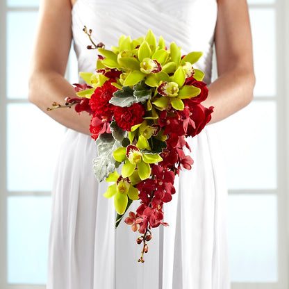 Elegant Orchid Bouquet –  Greenwich Blooms Florist Inc, Greenwich CT
