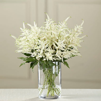 White Astilbe Bouquet –  Greenwich Blooms Florist Inc, Greenwich CT